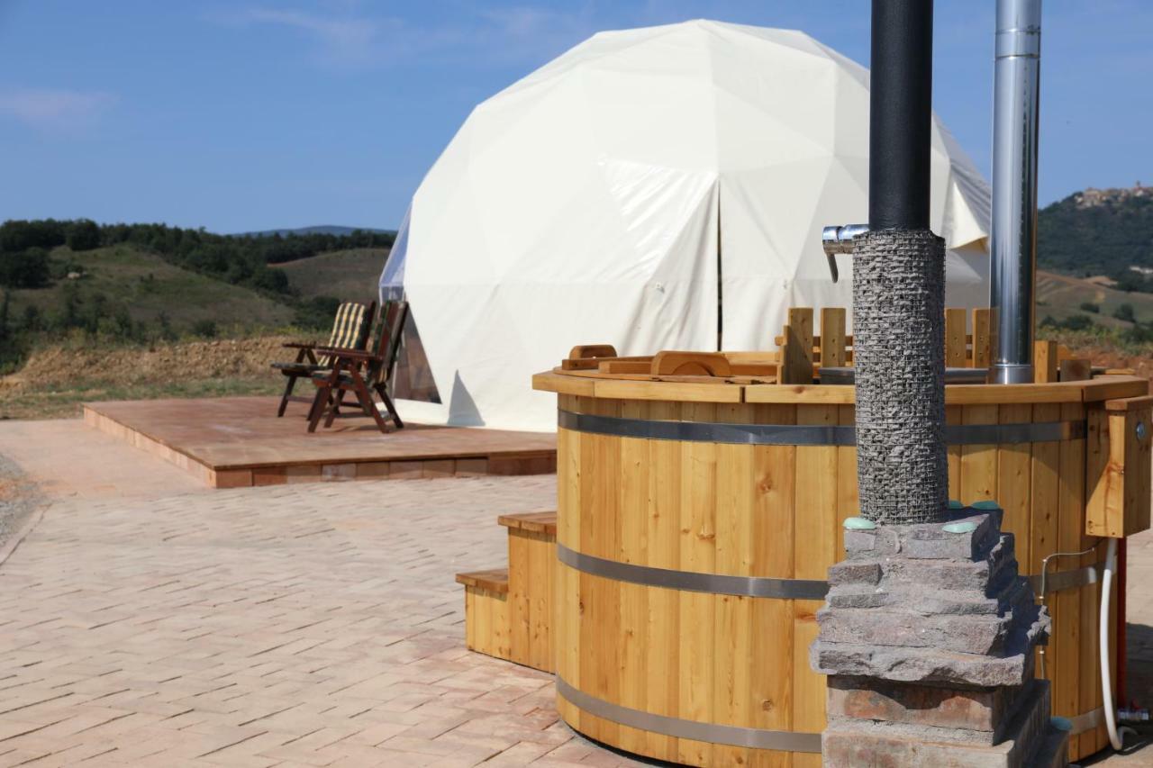 Vila Glamping Il Sole Civitella Marittima Exteriér fotografie